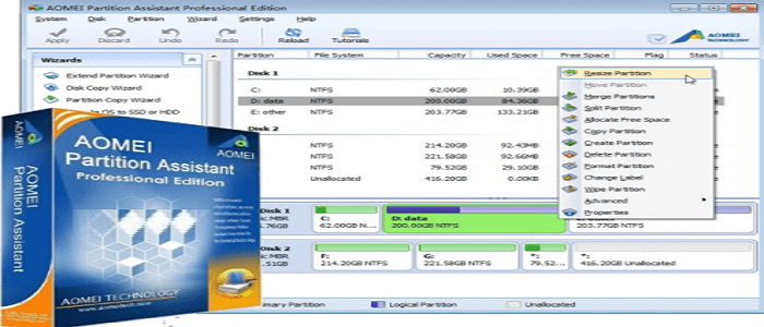 Aomei Partition Assistant Crack