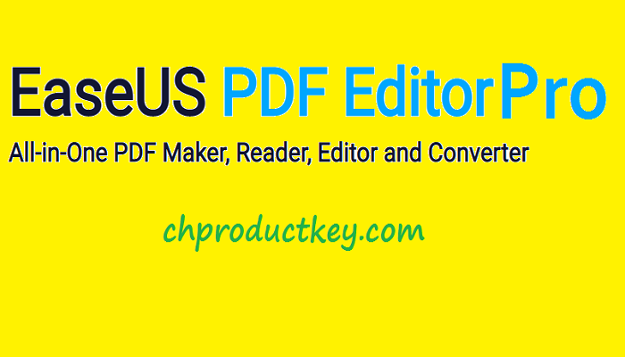 EaseUS PDF Iditor Pro Crack