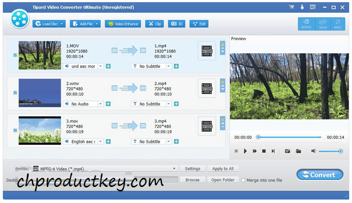 Tipard Video Converter Ultimate Registration Code