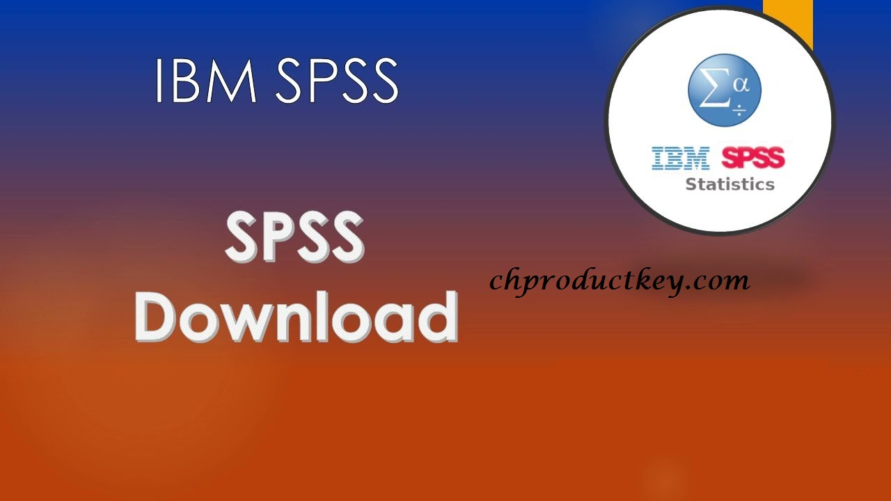 IBM SPSS Statistics Crack