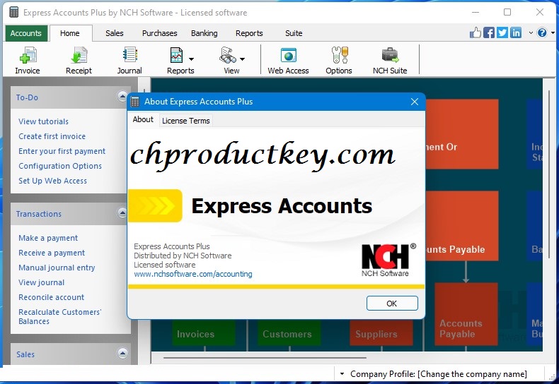 NCH Express Accounts Plus Crack