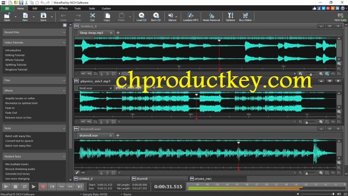 WavePad Sound Editor Registration Code